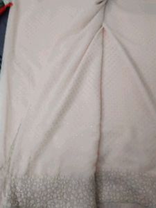 Elegant Embellished saree with blouse peticot