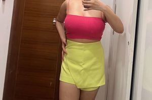 zara Ribbed Spaghetti Strap Crop Top (with tag)