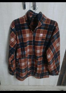 Men's Plaid Fleece Jacket