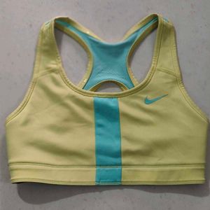 Nike Girls Reversible Sports Bra black emerald ris