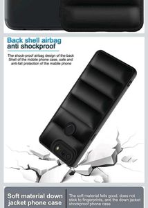 Solimo Rubber Puffer Phone Case- One Plus 5T