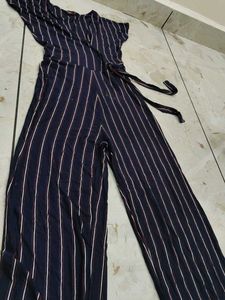 Striped Jumpsuit
