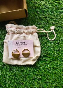 Berserk Gold Statement Earrings