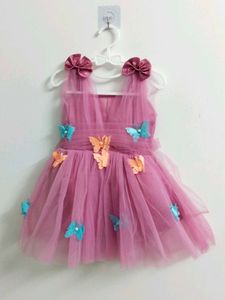 New adorable Butterfly Tulle Dress
