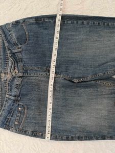Y2k Classic Blue Denim Flare Jeans