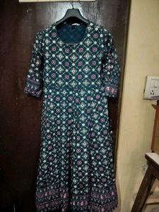 Mehendi Green Multi Colour Suit