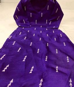 Elegant Purple 🥳👗Printed Kurta