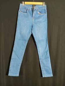 Forever 21 Blue Denim Jeans (Women's)