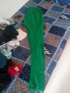 Green Ethnic Palazzo Pants