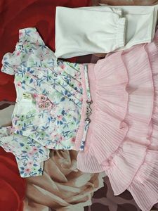 Floral Ruffled Baby Dress