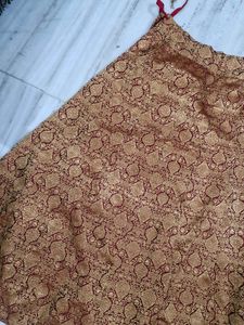 Ethnic Golden Skirt