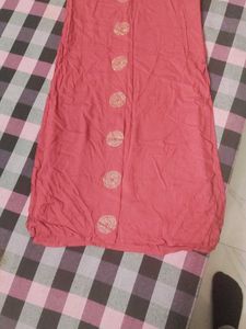 Maroon Kurta with Gold Embellishments