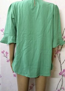 Top latest double court Sea green fancy/western/Un