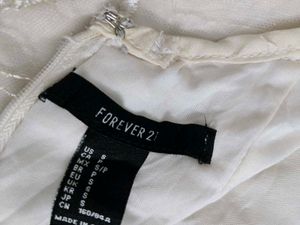 forever21 Embroidered Sheer Dress bust 32