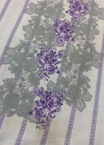 Elegant Purple Floral Kurta Set