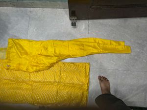 Yellow Kurta Pant Set