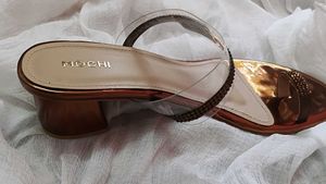 Mochi Bronze Heels