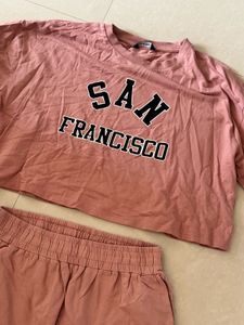 ZUDIO - Pink San Francisco Co-ord Set-  XL