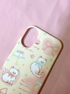 Kawaii Cat Phone Case for IPhone 16