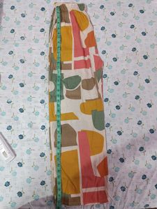 Vibrant Abstract Print Button-Up Shirt