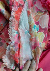 BOUTIQUE GRADE ✨ Shimmer Silk Suit + Pure Chiffon
