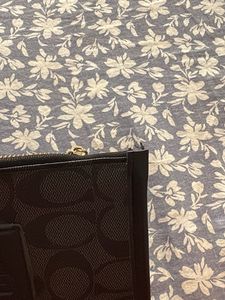 Coach Signature Print Pouch