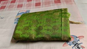 Elegant Green Banarasi Silk Saree