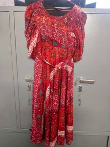 Bohemian Style Printed Dress