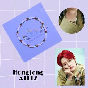 Handmade Beaded Bracelet ATEEZ Hongjoong Inspired