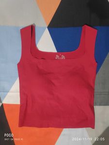 Ribbed Padded Top