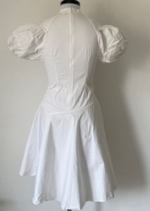 Nancy Cavally Puff Sleeve Dress