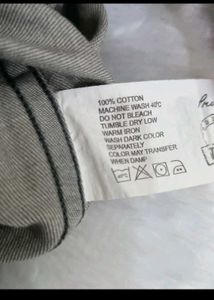 Lee Cooper Men's Grey Cargo Shirt