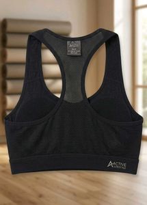 Women's Black Sports Bra