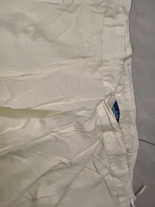Cream Palazzo Pants