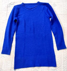 Blue Knit Sweater