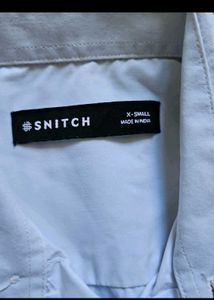 Snitch Premium white formal Shirt