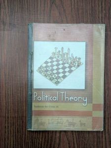 POLITICAL THEORY (NCERT textbood for class XI)