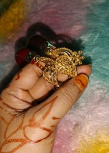 Elegant Gold Plated kadda braslet ✔️
