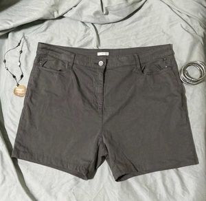 RHINESTONE Y2K POCKET SHORTS