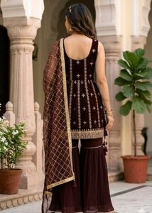 Embellished Velvet Lehenga Choli
