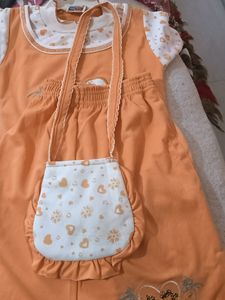 New Top Skirts With Bag