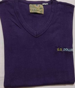 Purple U.S. Dollar T-Shirt