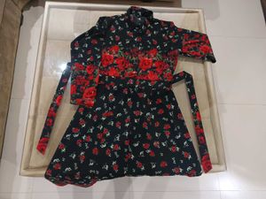 Beautiful Floral Printed Dress Material