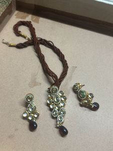 Elegant Necklace and Earring Set