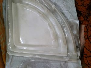 New Unused Corner 3 Shelves