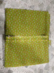2 meter Green Printed Dress Material georgette