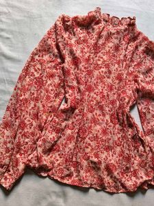 Vintage Floral Button-Up shirt