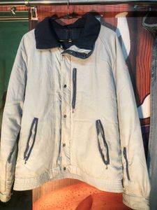 Men's Light Beige & Navy Jacket