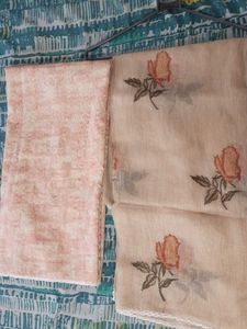 Elegant Rose Print dupatta Set of 2
