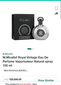 M. Micallef Royal Vintage Perfume